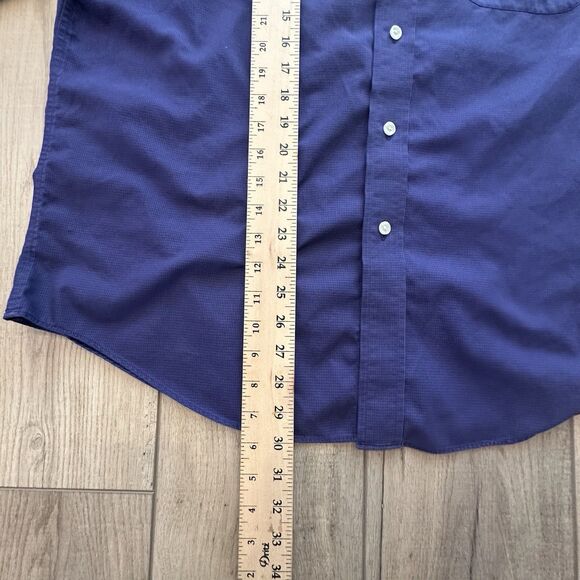 Roundtree & Yorke Gold Label Shirt Mens Large Non Iron Perfect Performance - Picture 3 of 7